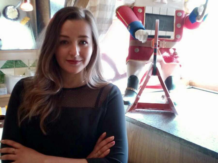 Анна Никончук, управляющий ресторана «Щелкунчик», Санкт-Петербург